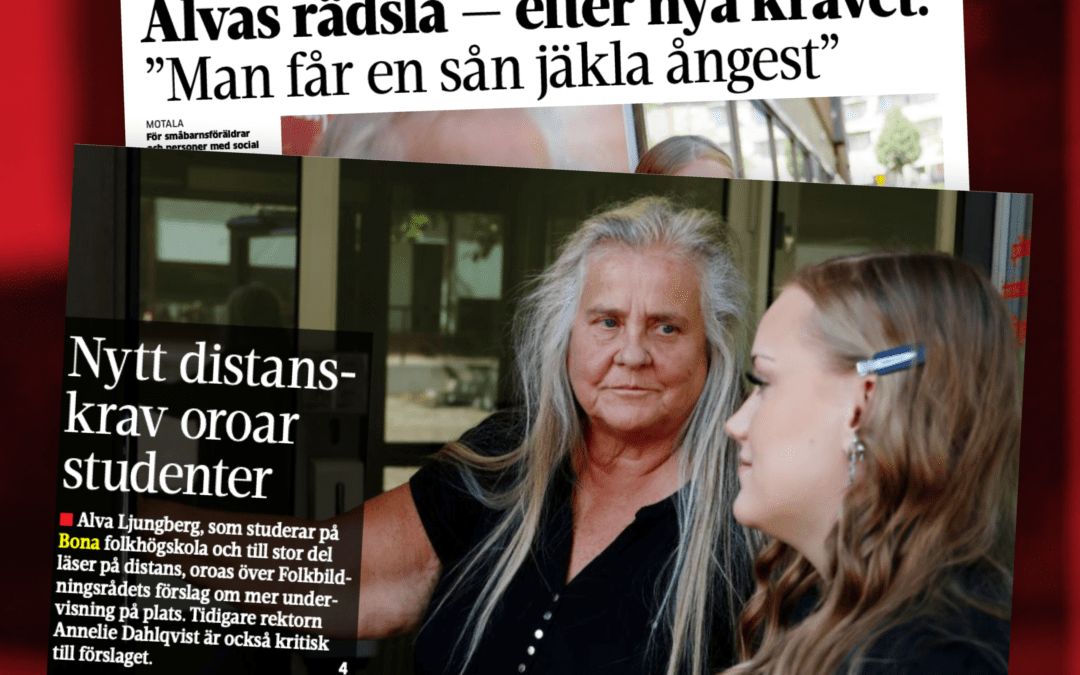 Alva vågade berätta – vi kämpar för deltagare som henne